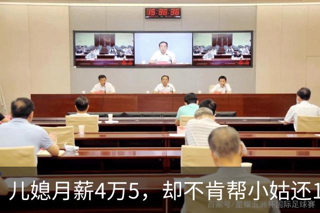 儿媳月薪4万5，却不肯帮小姑还1万2房贷，我逼儿子离婚，儿子回怼